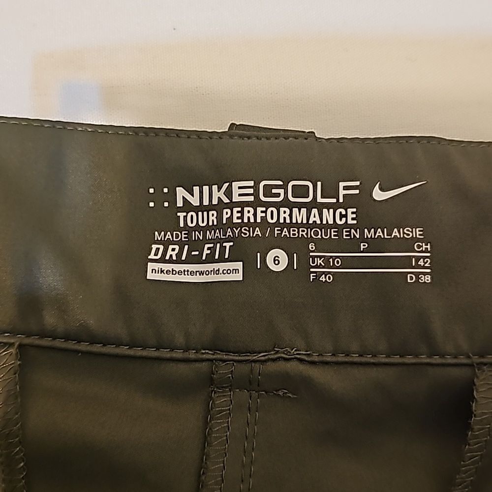 NikeGolf‎ Dri-Fit Tour Performance Capri Pants Women’s size 6 - Picture 6 of 9